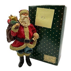 Kurt S. Alder Fabric Mache Santa Figurine, #3